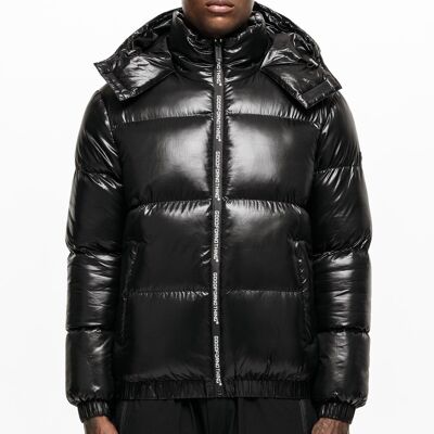 Cyclone Shine Black Puffer Jacket