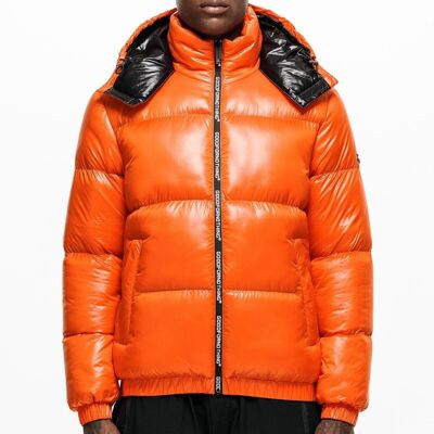 Cyclone Shine Orange Puffer Jacket