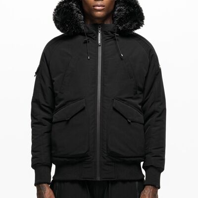 Parka aviateur noire Fortitude