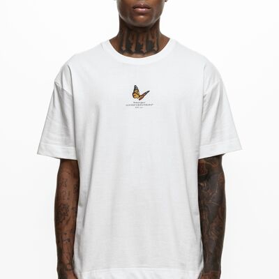 Genesis Orange Butterfly Ivory T-shirt