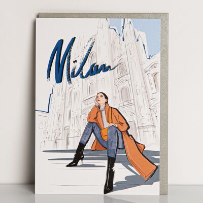 carte de voyage Milan