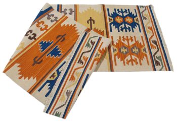 kilim indien moderne authentique original-198x69 cm 2