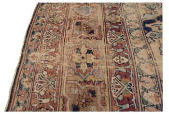 Très ancien tapis kirman lavar ravar-CM 377x205 4