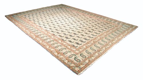 Tappeto Kashan carpet Original Colors CM 385x283 - 80% wool 20% Cotton
