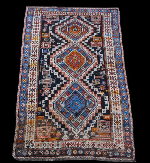 Hand made Antique Kazak / Shirvan Caucasic Carpets CM 208x123