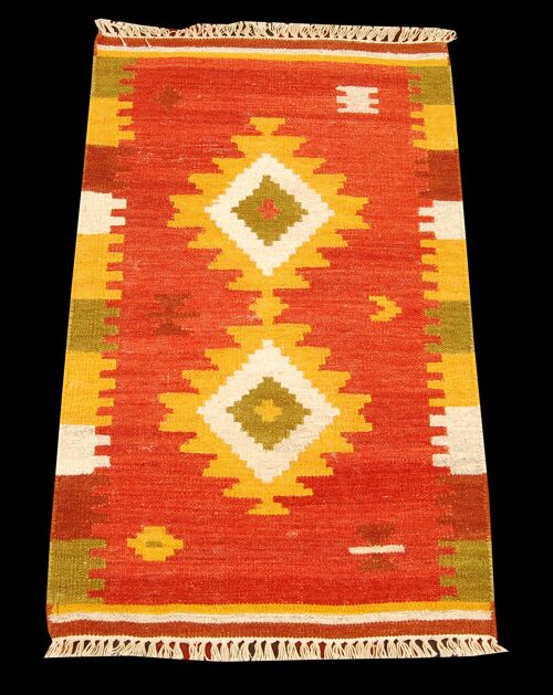 Original Authentic Hand Made Carpet - 100x60 CM