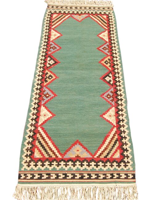 New Design Original Authentic Hand Made Kilim India 153x62 CM