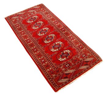 Tapis russes Bukara anciens faits à la main 130x63 CM 3