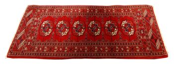 Tapis russes Bukara anciens faits à la main 130x63 CM 4