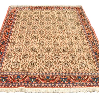 Rectangular Hand knotted carpet Original Colors 200x130 CM