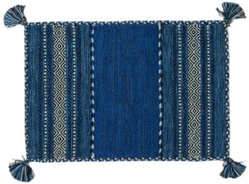 200x140 CM Original, Autentique Kilim fait main Coton Indien # GalleriaFarah1970 1