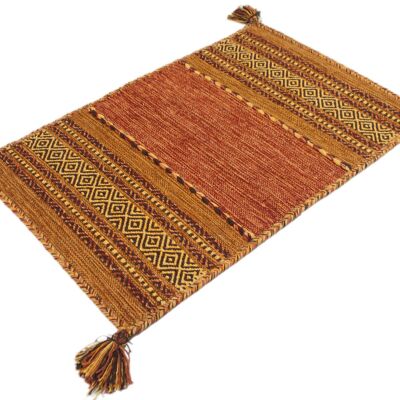 130X65 CM Autentic Kilim Cotton Indian #GalleriaFarah1970