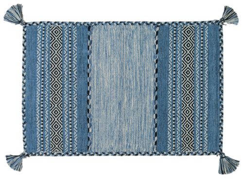 Autentico Kilim Lory cotone India 90x60 cm - (Galleriafarah1970) #