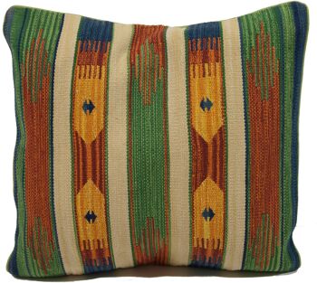 60X60 cm COUSSIN ORIGINAL INDIEN FAIT MAIN 2