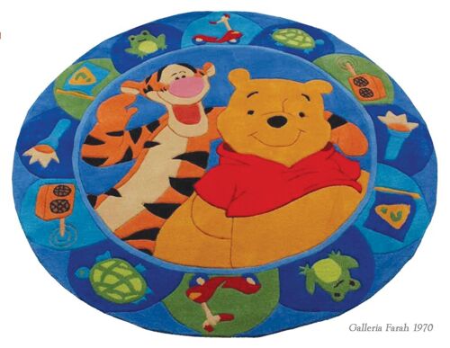 ING-10483-Carpet is ideal for children's bedrooms original disney Size: 150X1