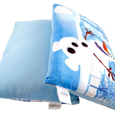 Marvel Disney Frozen cuscino "Olaf" AZZURRO , 37 x 23 cm