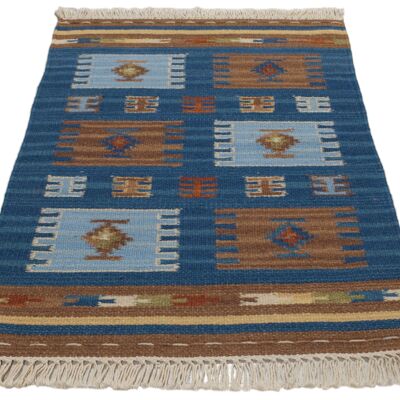 Kilim Autentico, Originale e Fatto a Mano Ideal 80x50 CM