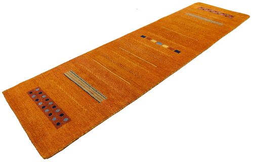 Modern Indian Wool Teppich Original Certificated CM 307x86 (Galleriaf