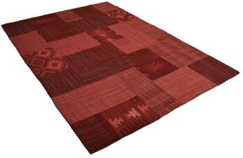 Kilim Patch Tapis indiens originaux Tappis CM 240x170 - Galleria Farah 4