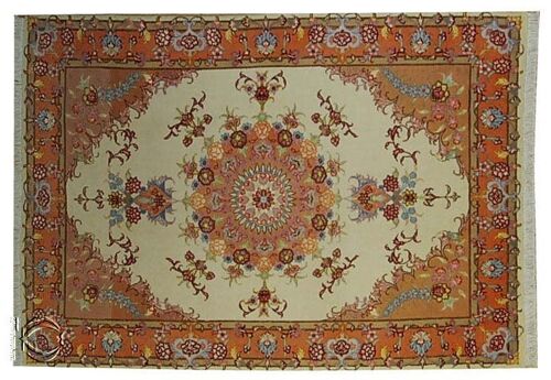Carpet Tabriz 60 Raj Extra Thin - 150x105 Cm