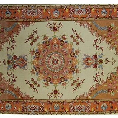 Carpet Tabriz 60 Raj Extra Thin - 150x105 Cm