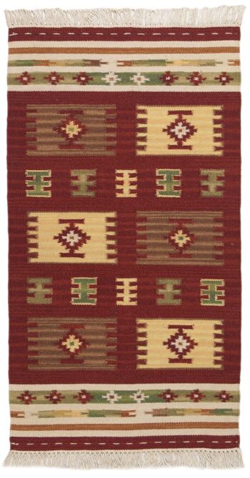 110x60 CM Kilim Original, Authentique Fait Main #Galleria farah1970 2