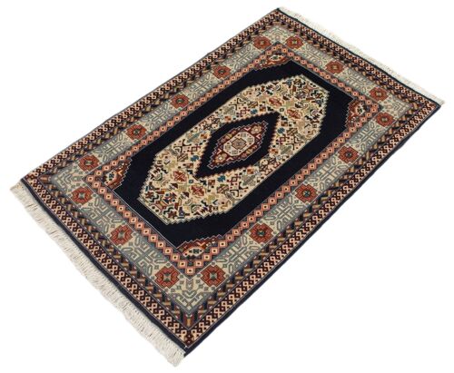 Carpet Persian Tabriz 60 Raj Extra Thin - 110x65 Cm