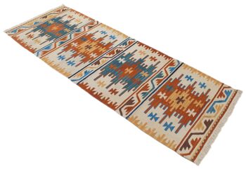authentique kilim jalal indien original 198x69 cm 1
