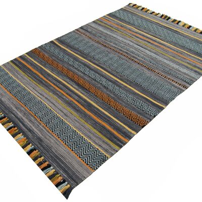 150x90 CM Original, Autentic Kilim fait main Coton Indian #GalleriaFarah1970 ?