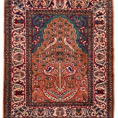 Hereche Istanbul Silk Tappeto Carpet Tapis Teppich Alfombra Rug Tapiet  66X51 CM