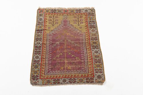 Vintage Tappeto Carpet Tapis Teppich Alfombra Rug Tapiet 145x96 CM