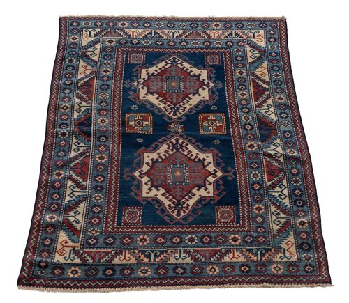 Hand made Antique Kazak / Shirvna / Derbend Caucasic Carpets CM 150x98