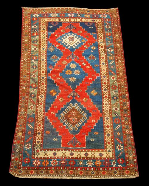 Hand made Antique Kazak / Shirvan Caucasic Carpets CM 200x110