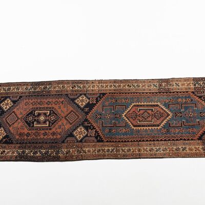 Authentic original hand knotted carpet 216x103 CM