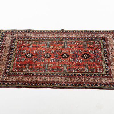 Authentic original hand knotted carpet 195x132 CM