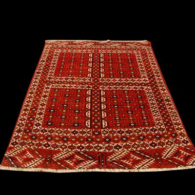 Hand made Antique Tekke / tomut / Bukara / Bukhara Carpets CM 193x135