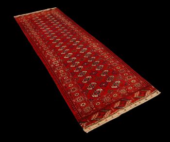 Tapis Caucasiens Kazak / Shirvan Anciens fabriqués à la main CM 270x90 3