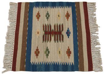 40x40 CM kilim Inde Occasion Tappis Teppich Tapis Tapis #Galleria Farah1970 1