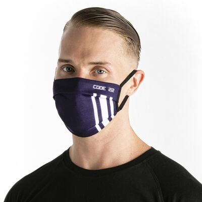 C22 social mask navy