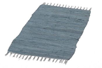 Kilim ABANO tribal 100 coton indien 200x60 cm - (Galleriafarah1970) # 2