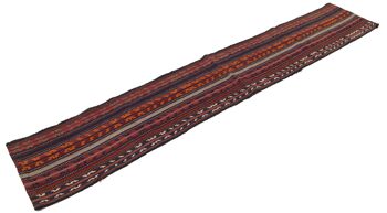 140x27 CM Antik Autentik Kilim Kelem Original Hand Made STYLE Classique - FACILE À NETTOYER - DOUBLE FACE 4