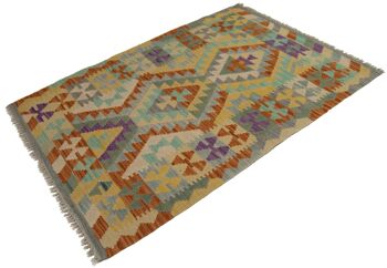 125x86 CM Autentik Kilim Kelem Original Fait Main STYLE Classique FACILE À NETTOYER 1