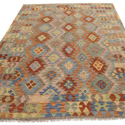 243x170 CM Autentik Kilim Kelem Original Hand Made Classic STYL EASY TO CLEAN