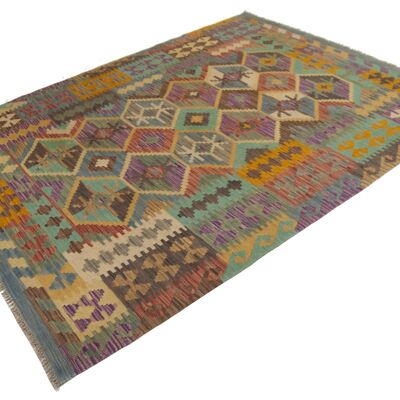 196x152 CM Autentik Kilim Kelem Original Hand Made Classic STYL EASY TO CLEAN