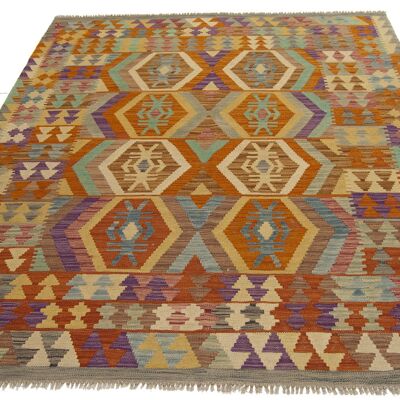 205x160 CM Autentik Kilim Kelem Original Hand Made Classic STYL - EASY TO CLEAN