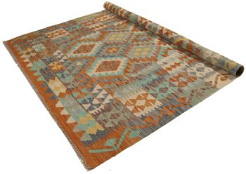 200x155 CM Autentik Kilim Kelem STYLE Classique Original Fabriqué à la Main - FACILE À NETTOYER 4