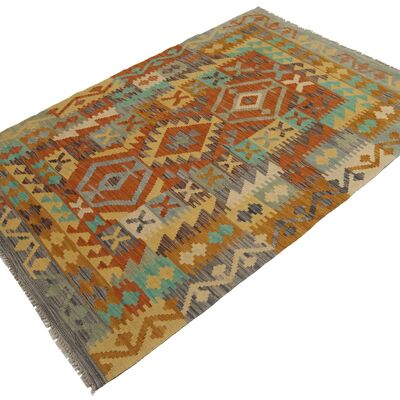 160x105 CM Autentik Kilim Kelem Original Hand Made Classic STYL - EASY TO CLEAN