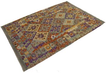 152x103 CM Autentik Kilim Kelem STYLE Classique Original Fabriqué à la Main - FACILE À NETTOYER 3