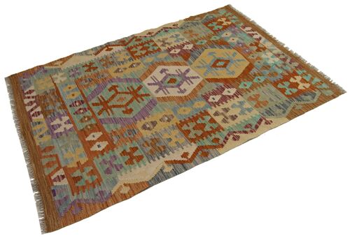 147x103 CM Autentik Kilim Kelem Original Hand Made Classic STYL - EASY TO CLEAN