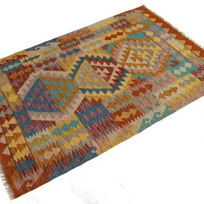 147x100 CM Autentik Kilim Kelem Original Hand Made Classic STYL - EASY TO CLEAN